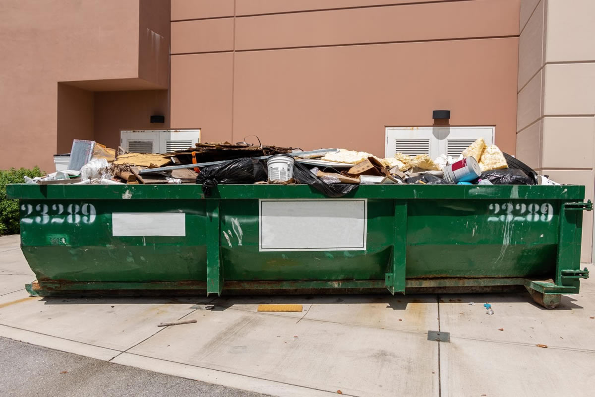 Four Reasons to Rent a Dumpster for Your Yard Projects