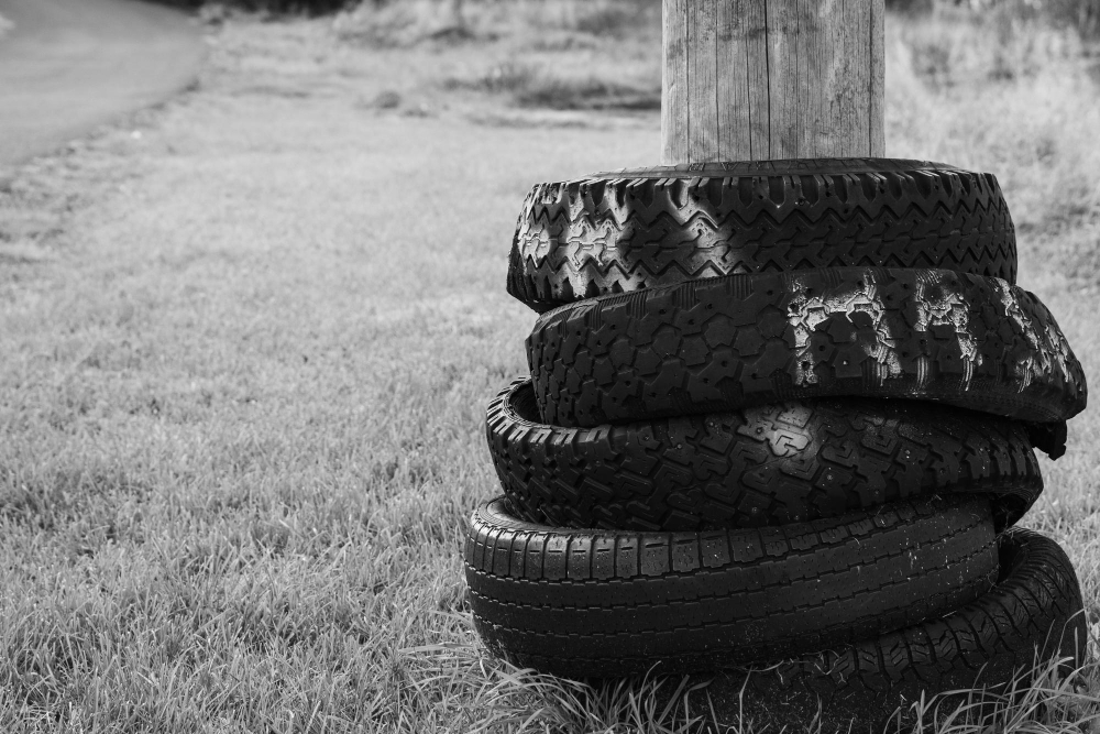 How to Properly Dispose of Old Tires with Roll Off Container Rental