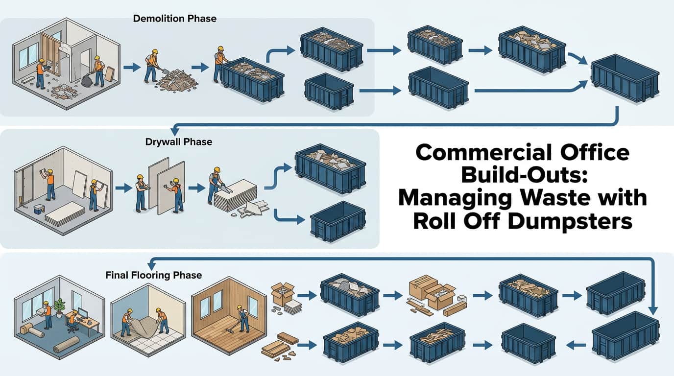 How to Manage Office Build-Out Waste in Orlando