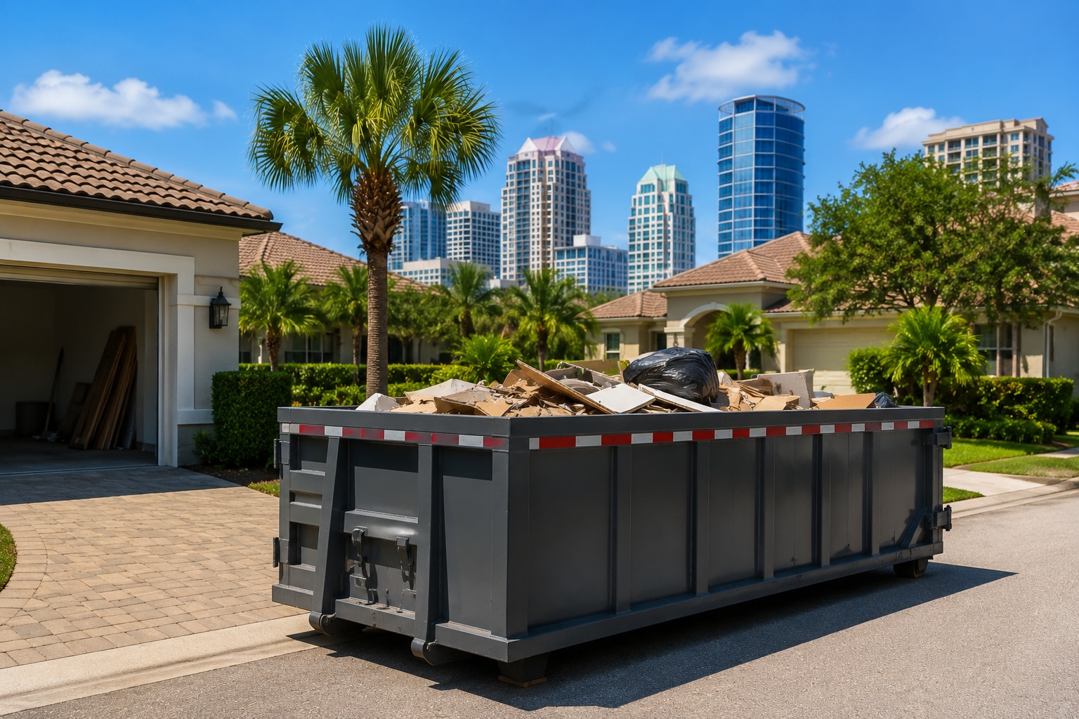 How Much Does a Roll Off Container Rental Cost in Orlando?