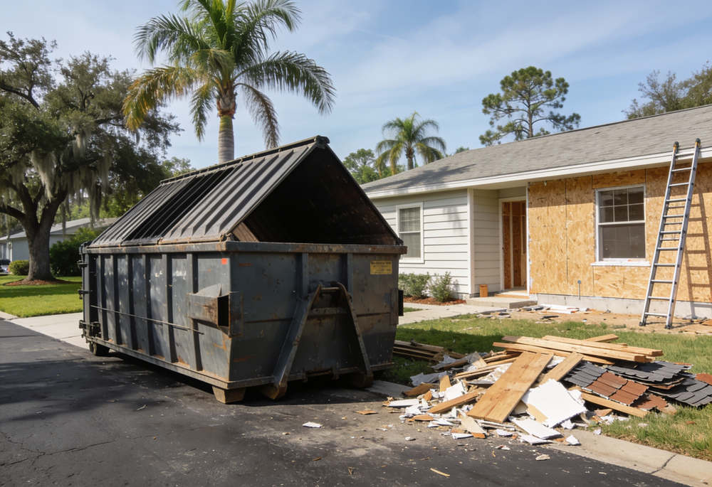 What Size Roll-Off Dumpster Do You Need for Your Orlando Home Renovation?