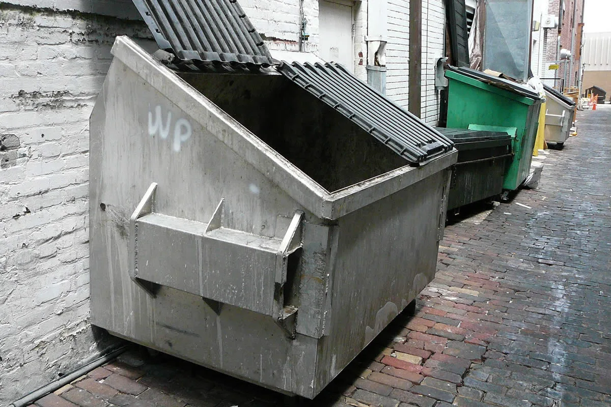 Roll Off Dumpsters in Work Sites